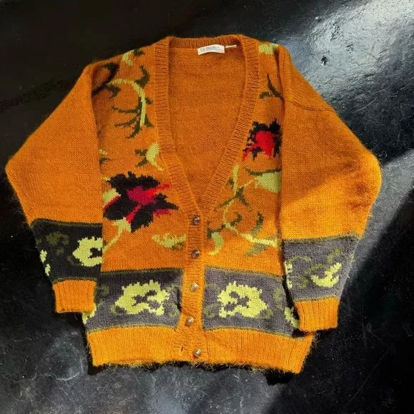 Vintage | Sweaters | 9swomens Mohair Cardigan | Poshmark
